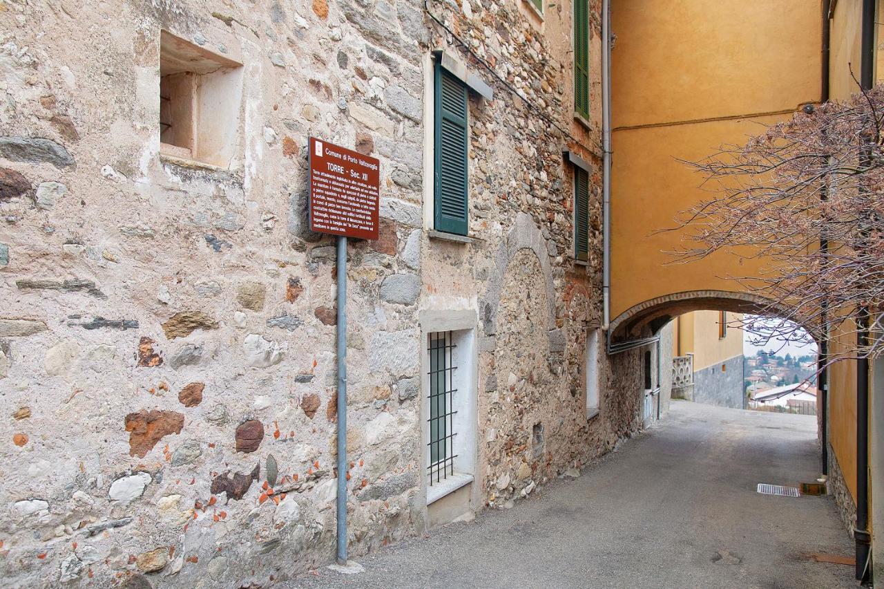 Appartamento La Vecchia Torre Porto Valtravaglia Esterno foto